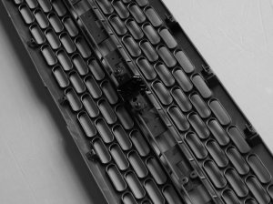 Ford Bronco Custom Grille - High End OEM Style - Gloss Black Finish